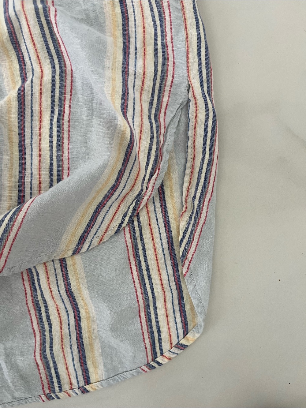 Cabana by casa cabana Women's Multicolor Stripe Beach Cover-Up Tunic - XS - Picture 3 of 7